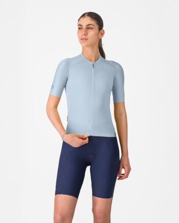 Castelli Espresso     Jersey Cykeltrøje Korte ærmer Dame Winter Sky Xxs