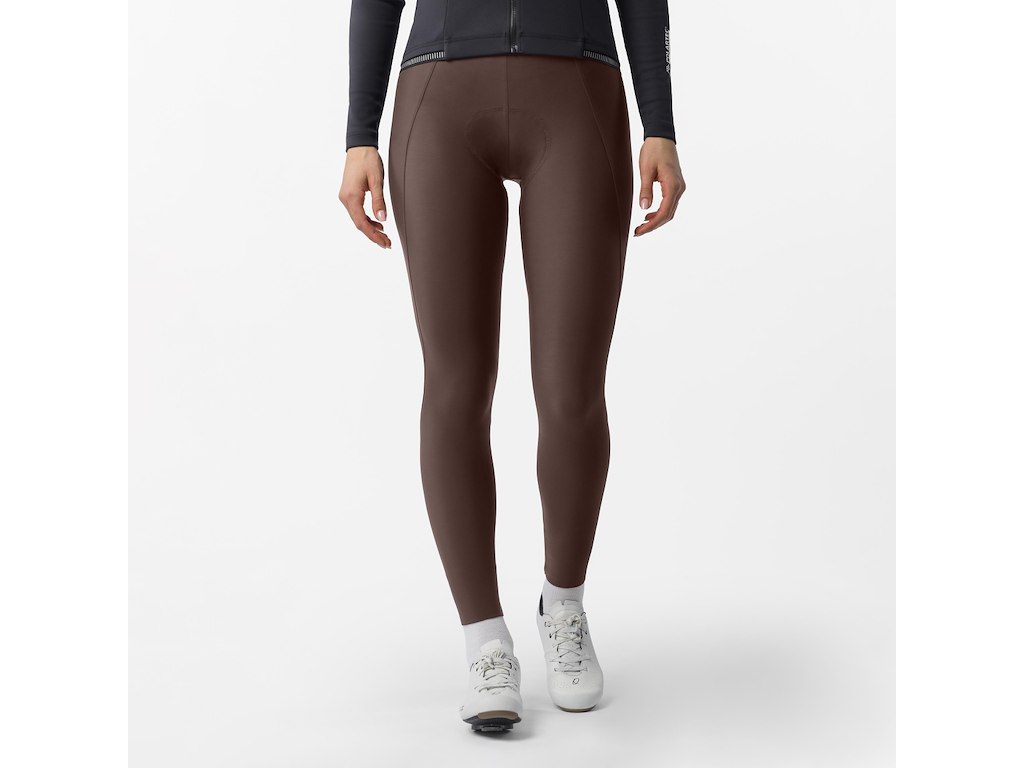 Castelli Espresso Womens Dt Bibtights Cykelbukser Pude Dame Chestnut Str