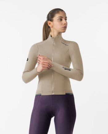 Castelli Espresso   Womens Jacket Cykeljakke Dame Clay Str