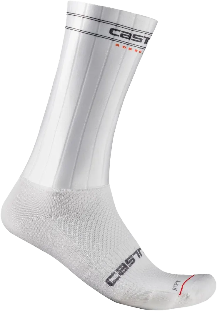 Castelli Fast Feet   Sock White