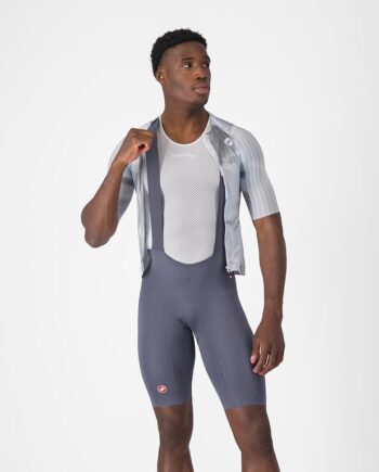 Castelli Free Aero Race   Bibshort Cykelshorts   Pude Herre Smoky Gray