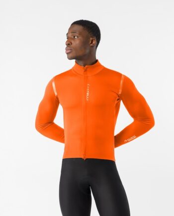 Castelli Perfetto   Jacket Cykeljakke Herre Brilliant Orange Str