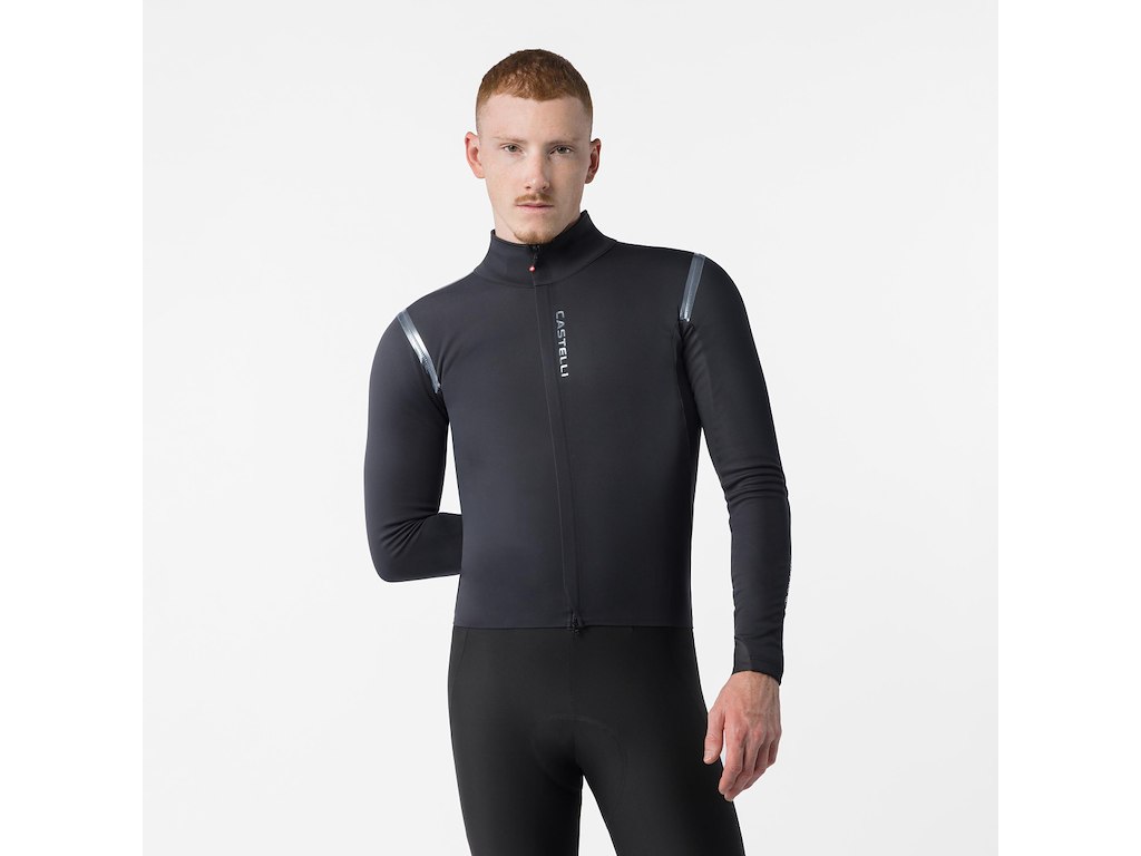Castelli Perfetto   Jacket Cykeljakke Herre Sort Str