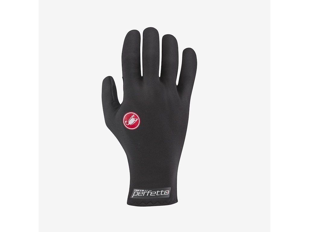 Castelli Perfetto Ros Cykelhandsker Sort  Størrelse: Small