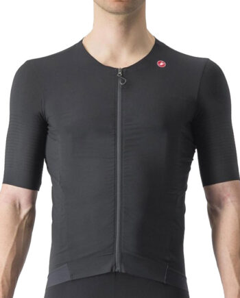 Castelli Premio Black Jersey Kortærmet Sort