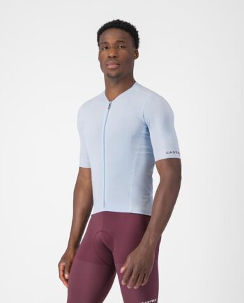 Castelli Premio Evo Jersey Cykeltrøje Korte ærmer Herre Winter Sky