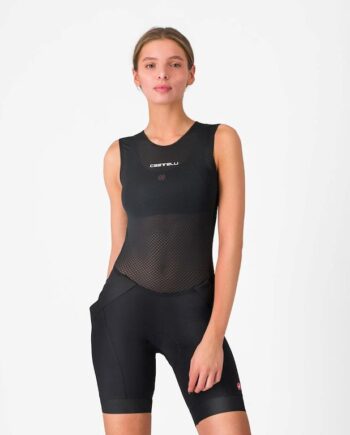 Castelli Pro Mesh Sleeveless Baselayer Svedundertrøje Uden ærmer Dame Sort