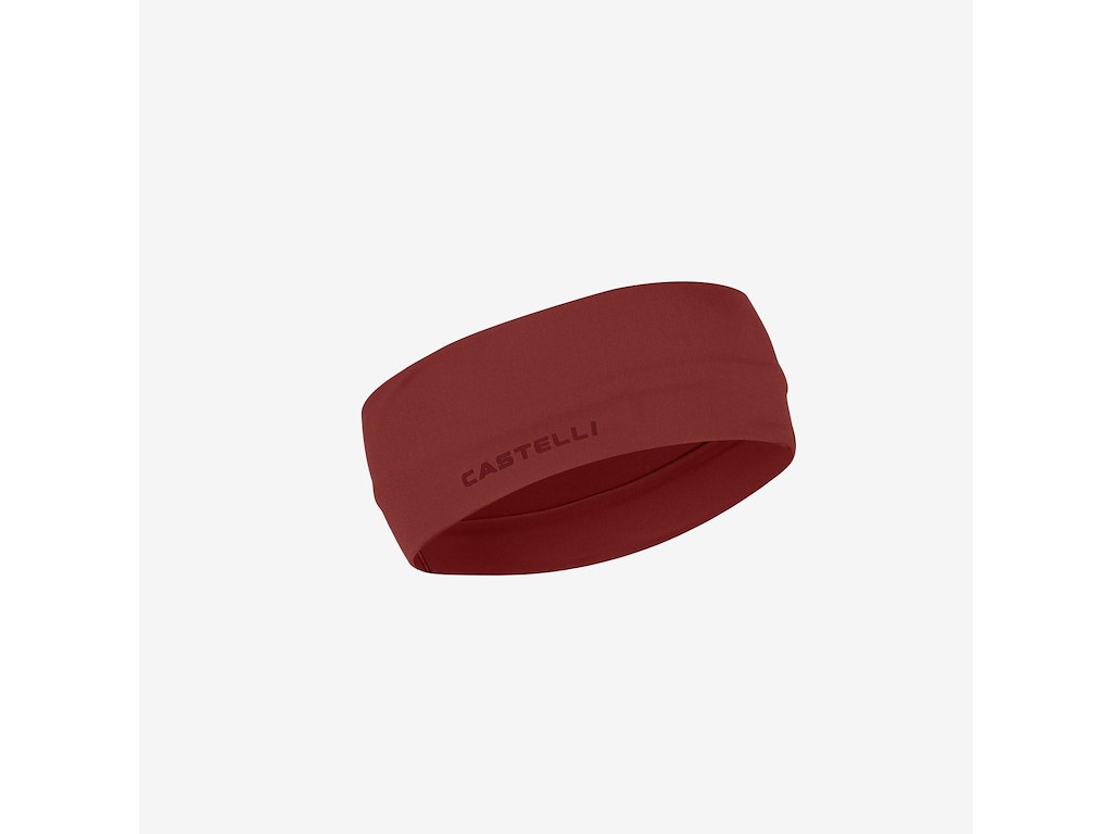 Castelli Pro Thermal Headband Pandebånd Garnet Str One Size