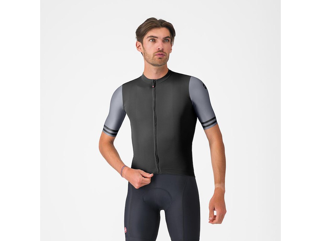 Castelli Prologo Lite Jersey Cykeltrøje Korte ærmer Herre Sort