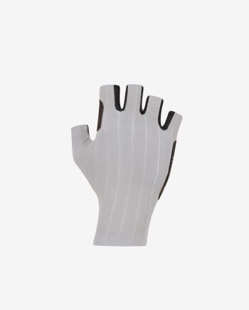 Castelli Rosso Corsa Pro Glove Cykelhandsker Korte Fingre Silver Gray Xs