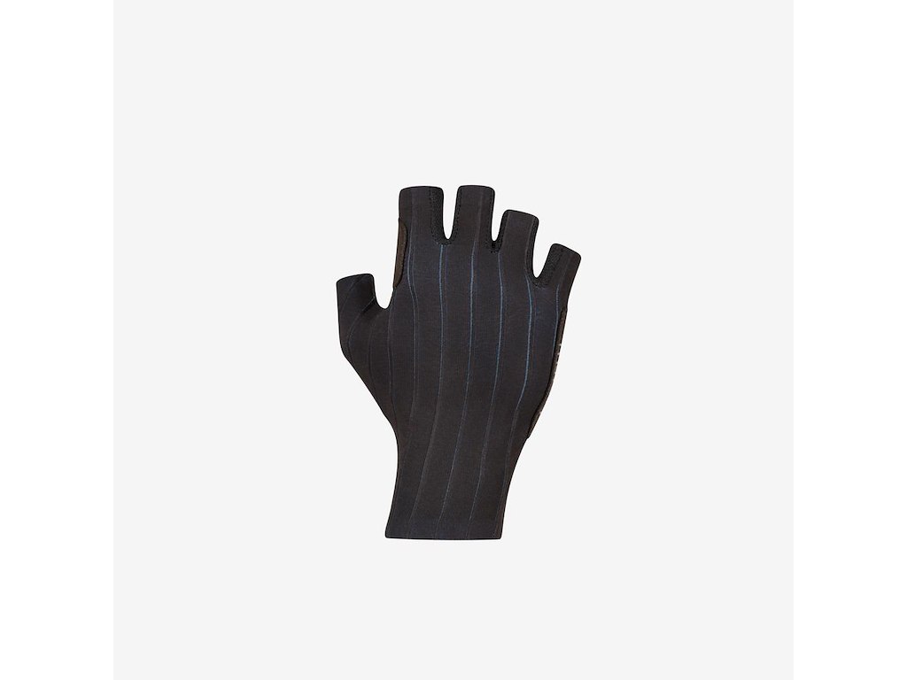 Castelli Rosso Corsa Pro Glove Cykelhandsker Korte Fingre Sort