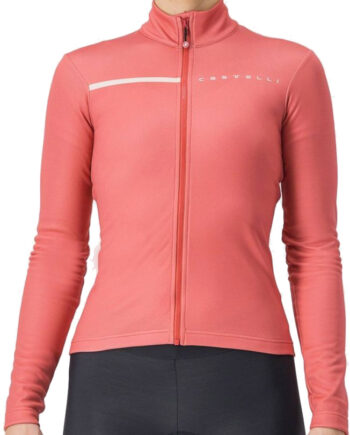 Castelli Sinergia   Jersey Fz   Langærmet Lyserød