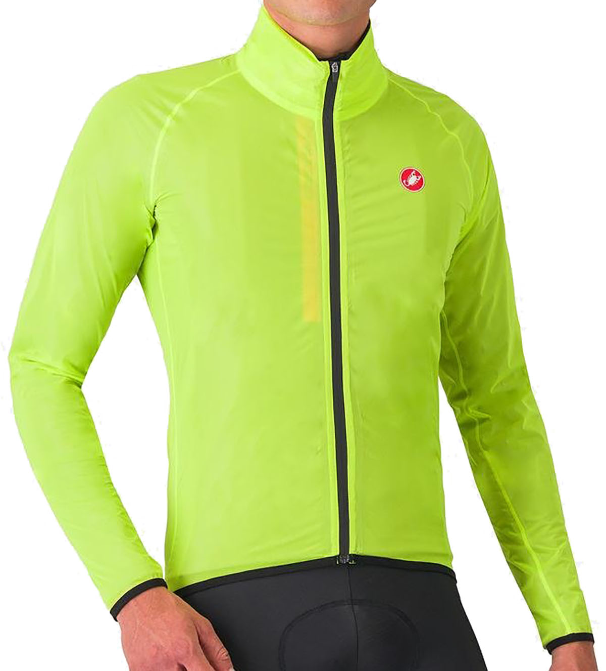 Castelli Squall Shell Jacket Lime Sort
