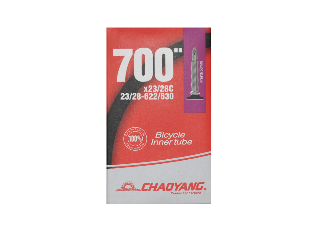 Chaoyang Slange 700 23-28c Med 60mm Lang Racerventil