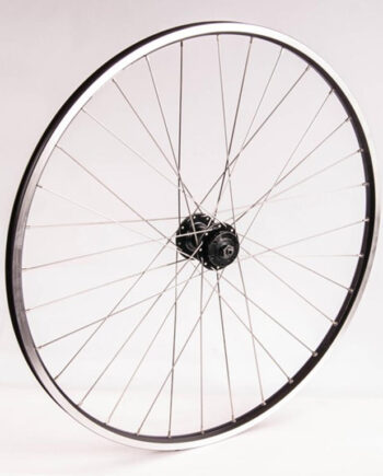 Connect City Mtb Forhjul 700c Qr Nav Zac2000 Fælg Disc Sølv Sort