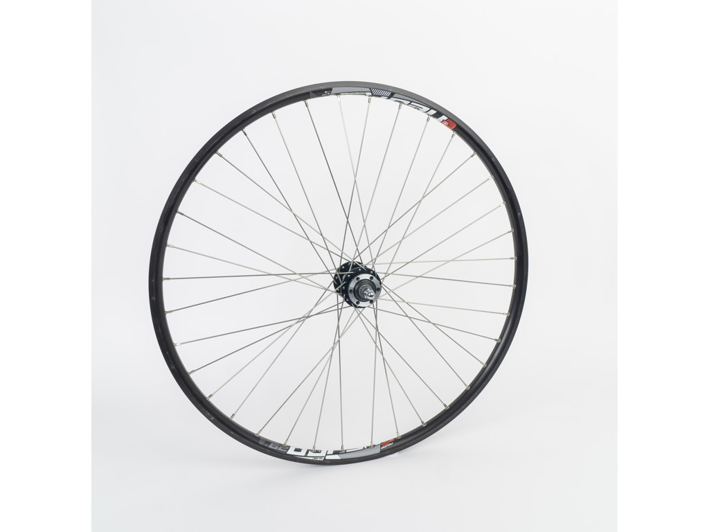 Connect Citybike Baghjul 700c Skruekrans Mach1 Fælg Skivebremse Sort Sølv
