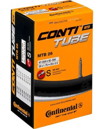 Continental 26 Slange 47 62-559 Med 42mm Racer Ventil Quot