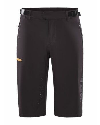 Craft Pro Gravel Shorts Sort Orange  Størrelse: