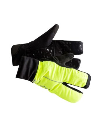 Craft Siberian Split Finger Handsker Sort Fluo  Størrelse: Small