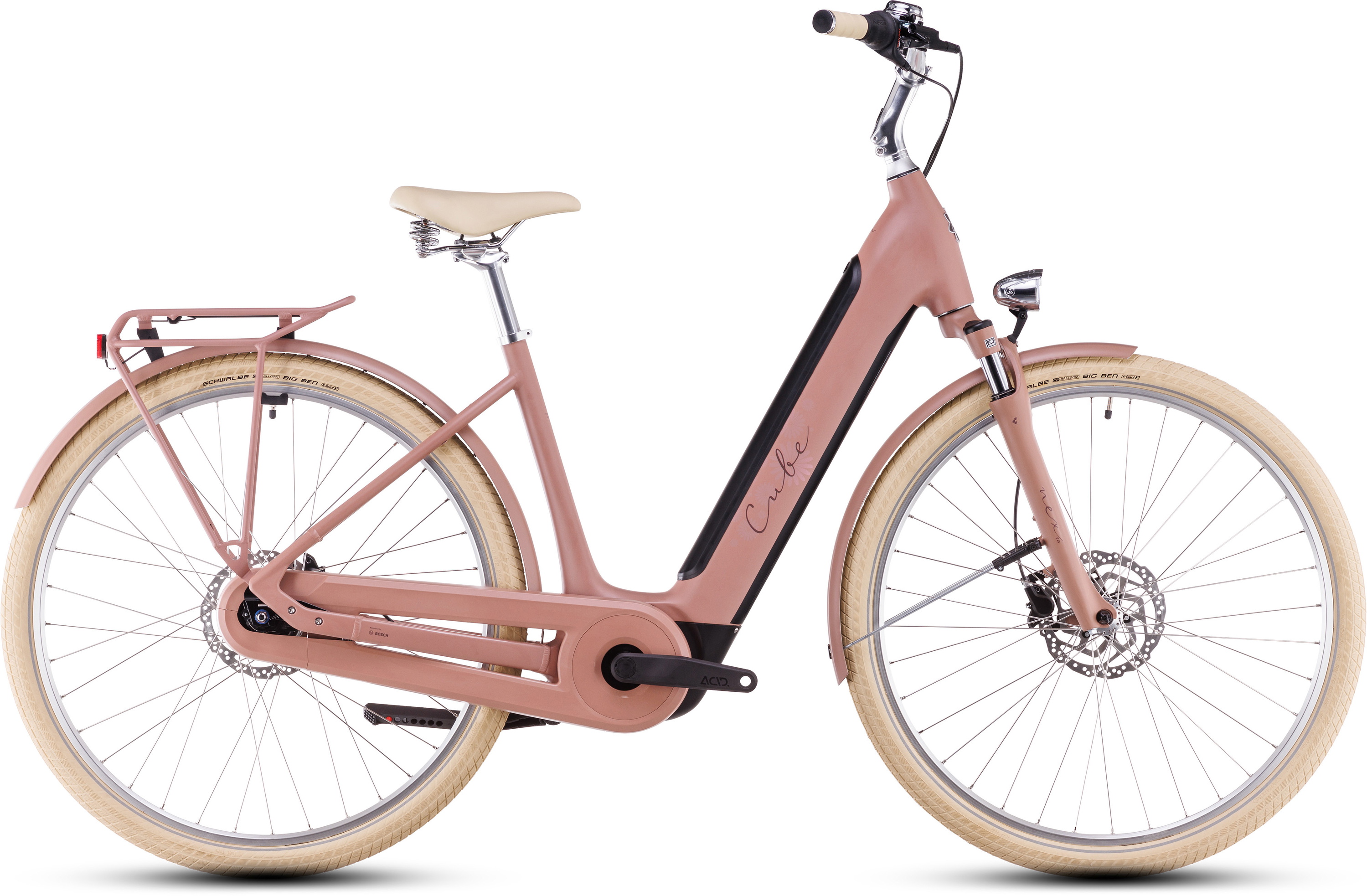 Cube Ella Hybrid 500 2025 Oldpink  X27   Plum