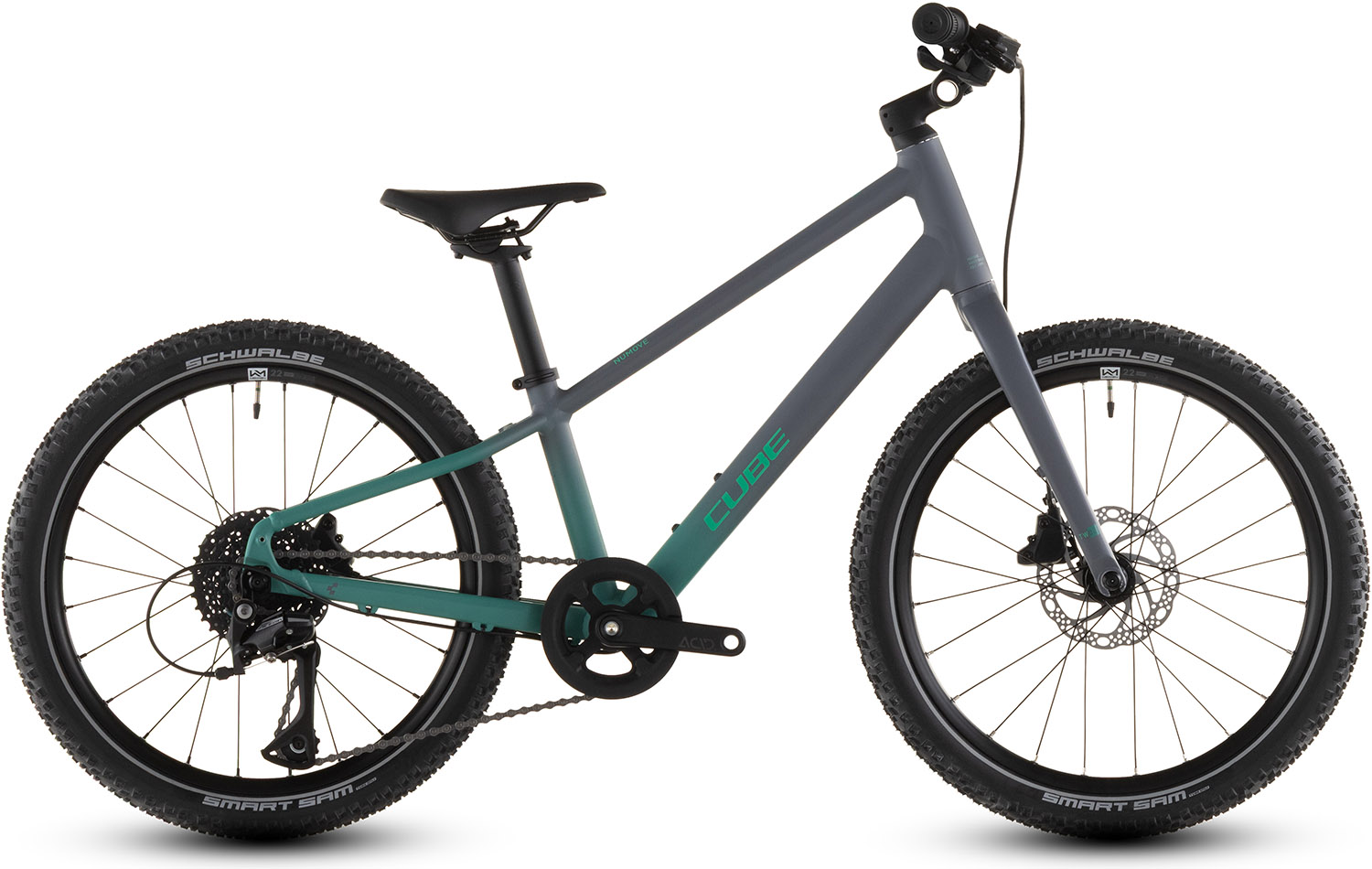 Cube Numove 200 Disc Lavagrey   Coolgreen