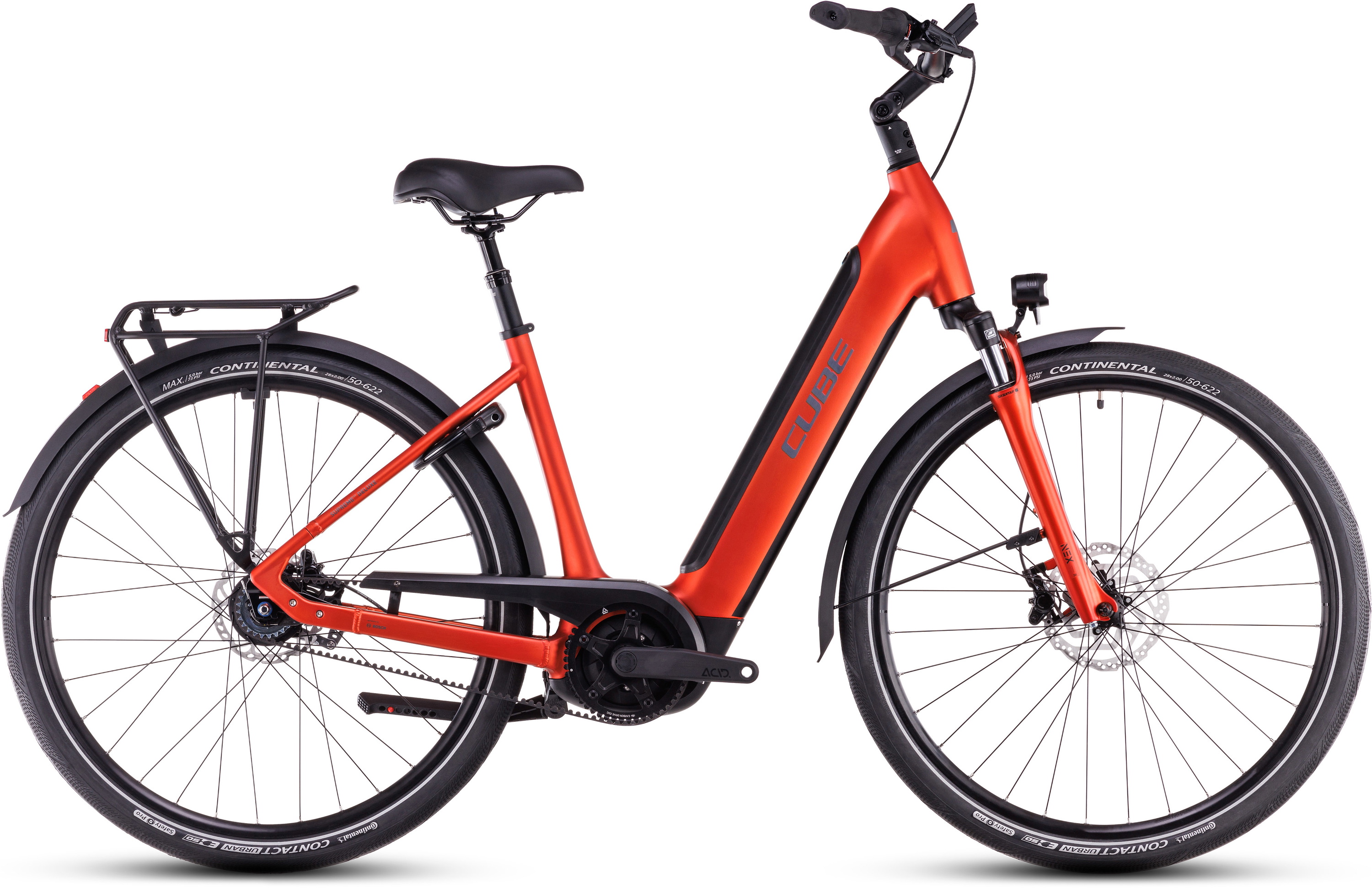 Cube Supreme Rt Hybrid Deluxe Ex 625 2025 Fireorange  X27   Lunar
