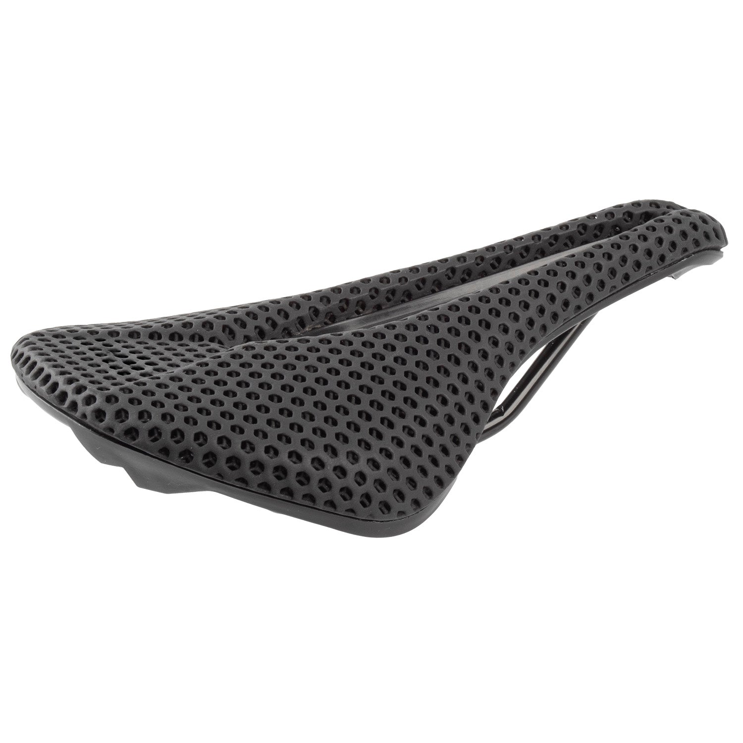 3d Comp Cykelsadel Med 3d-print Sort