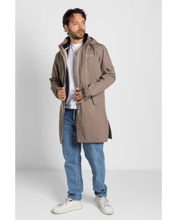 Dirtlej Weathershield Rain Coat Jakke Unisex Dark Dust  Str