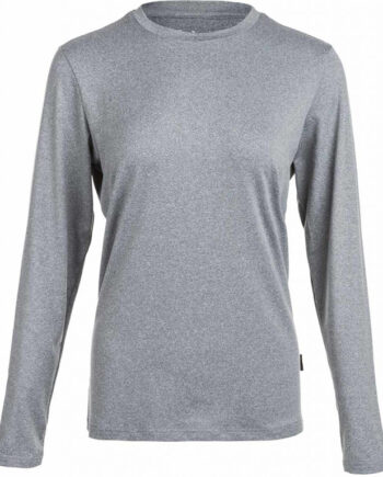 Elite Lab Sustainable X1 Elite  -shirt Lange ærmer Dame Grå Str  42