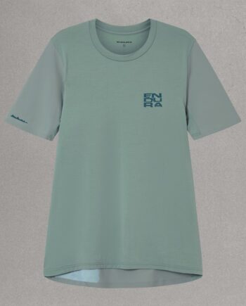 Endura Alltrack Ride Jersey Cykeltrøje Korte ærmer Sage Green Str
