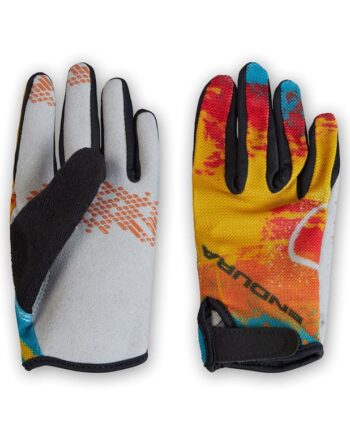 Endura Kids Hummvee Glove Cykelhandsker Lange Fingre Børn   Junior Yellow Mustard Str    -