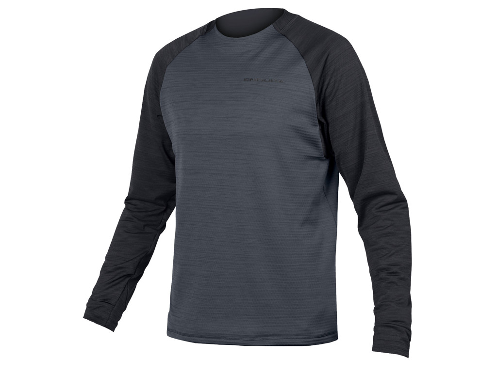 Endura Singletrack Fleece Cykeltrøje Black Str