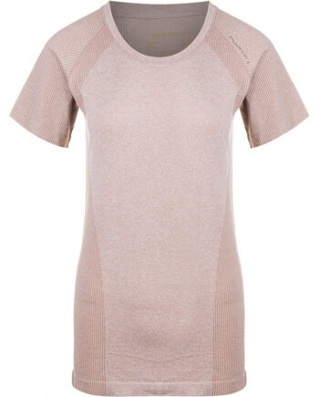 Endurance Halen Seamless  -shirt    Korte ærmer Dame Warm Taupe  Str  Xxs Xs