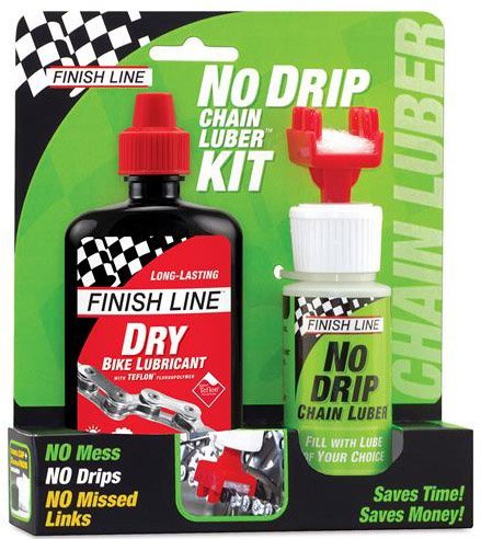 Finish Line No-drip Flaske Plus Dry Lube 12cl