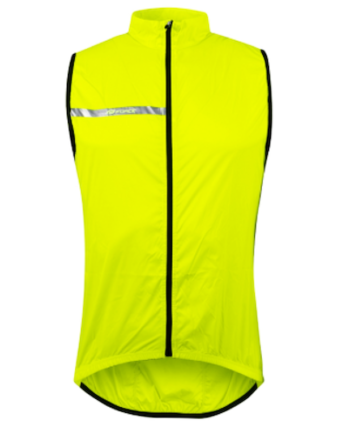 Force Vindpro Vindvest Til Børn Fluo  Størrelse: 128-140 Cm