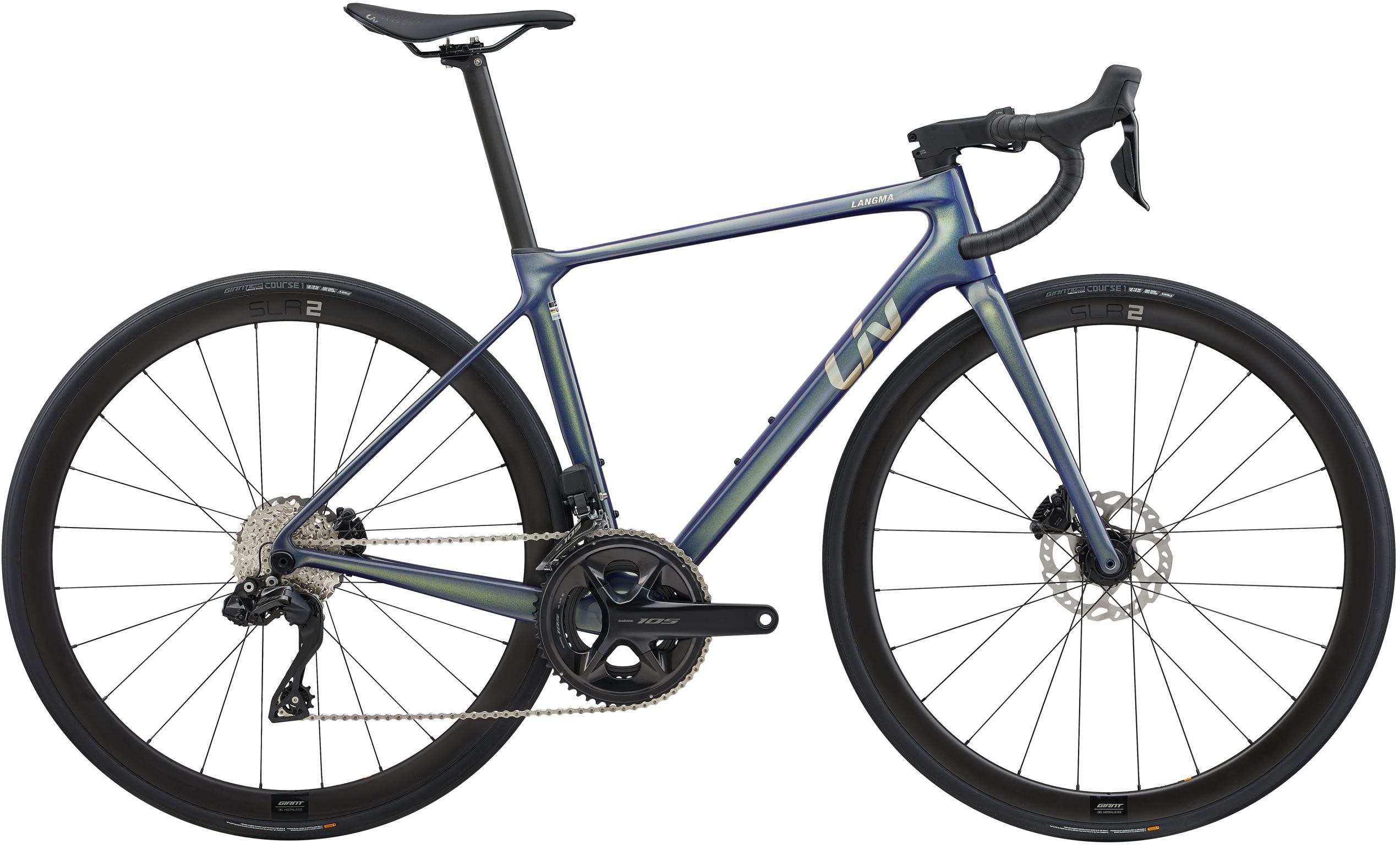Giant Liv Langma Advanced   Di2 2025 Blå