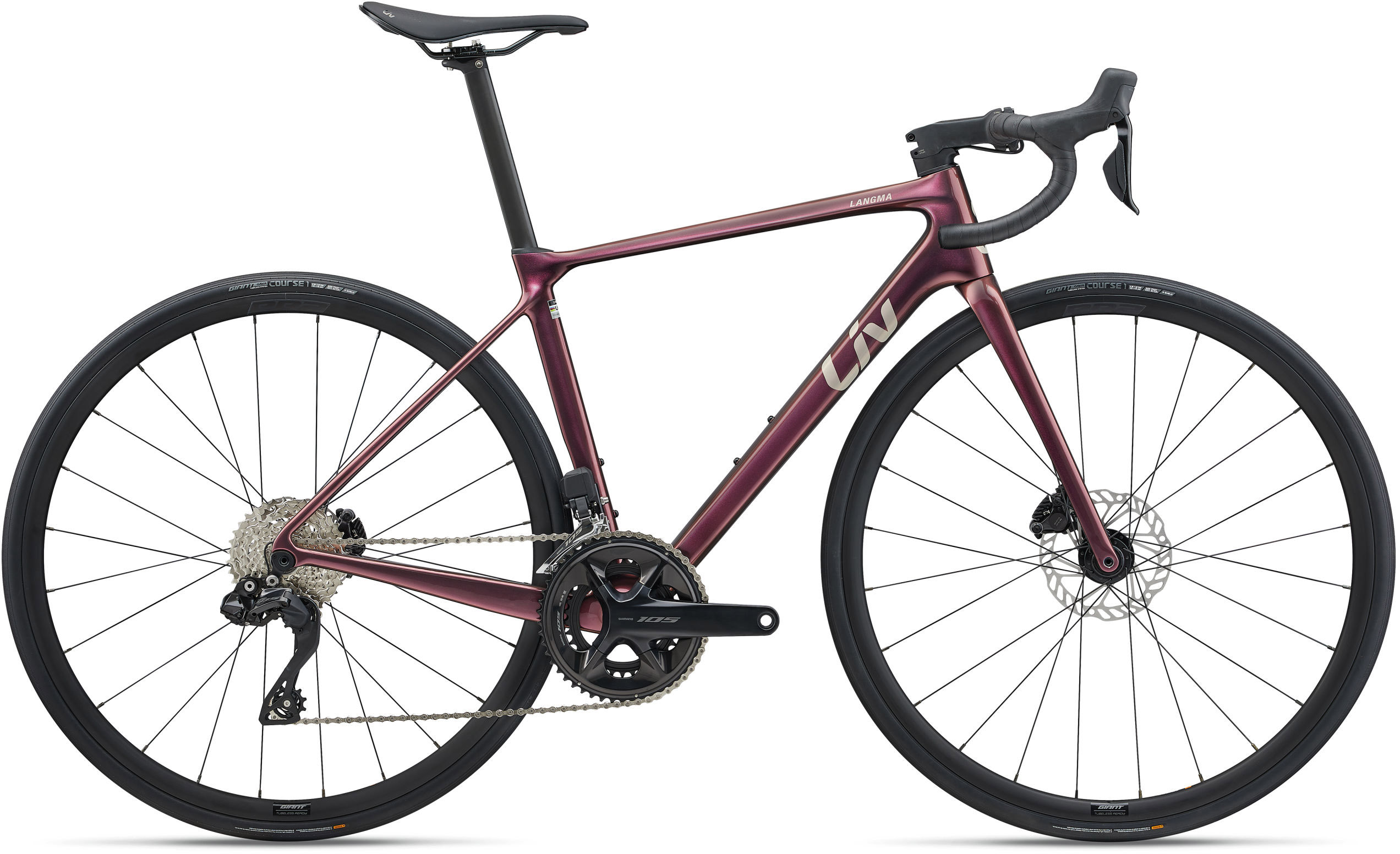 Giant Liv Langma Advanced   Di2 2025 Mechanic Rose