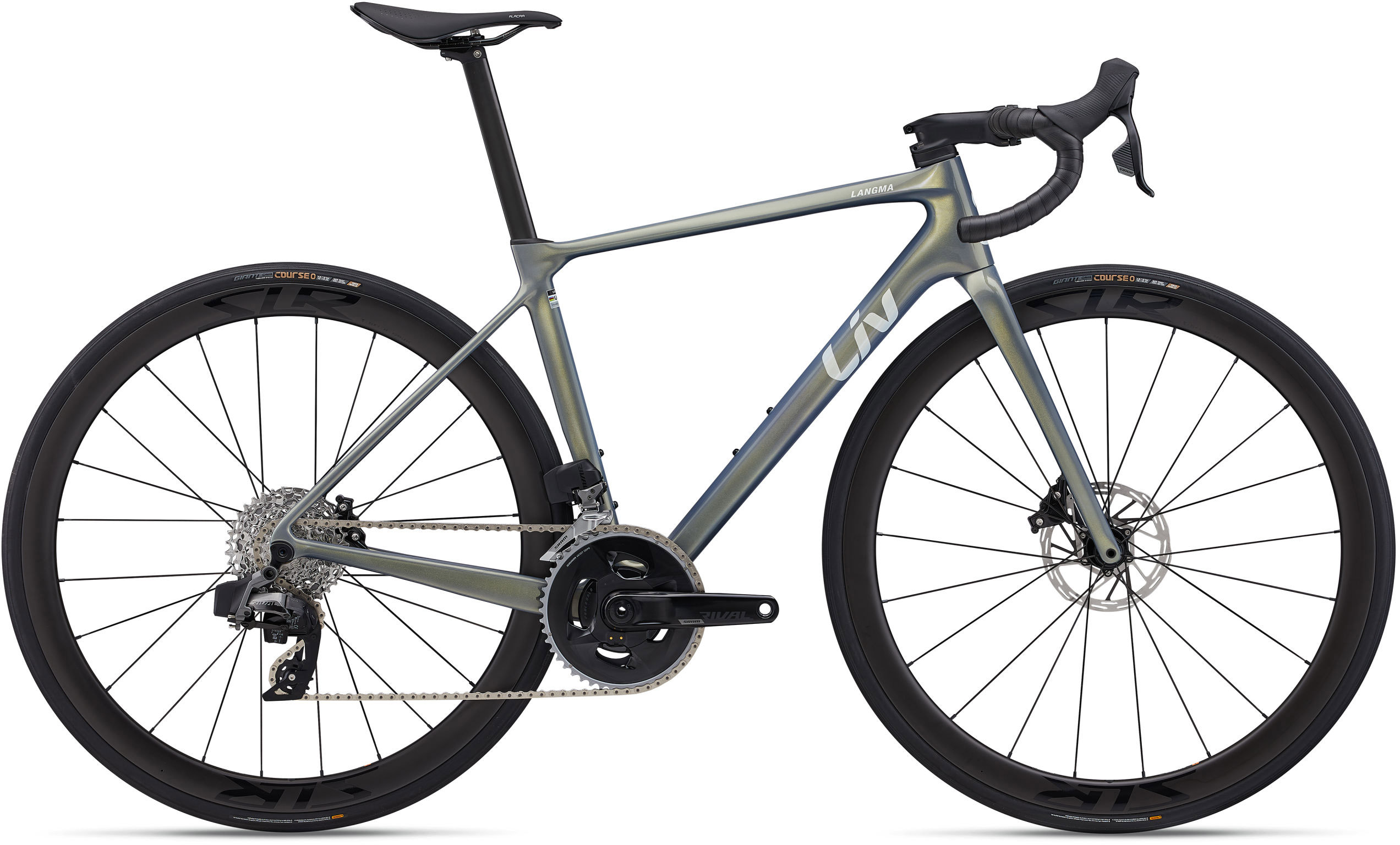 Giant Liv Langma Advanced Pro   Axs 2025 Grøn