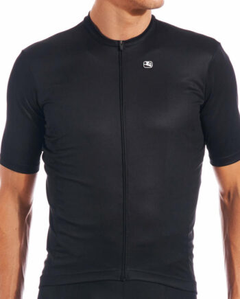 Giordana Fusion Cykeltrøje Korte ærmer Sort Str