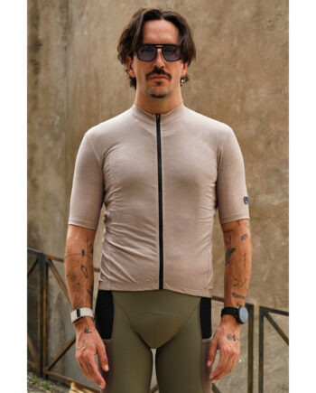 Giordana Uld Cykeltrøje     Solid Moonrock Str
