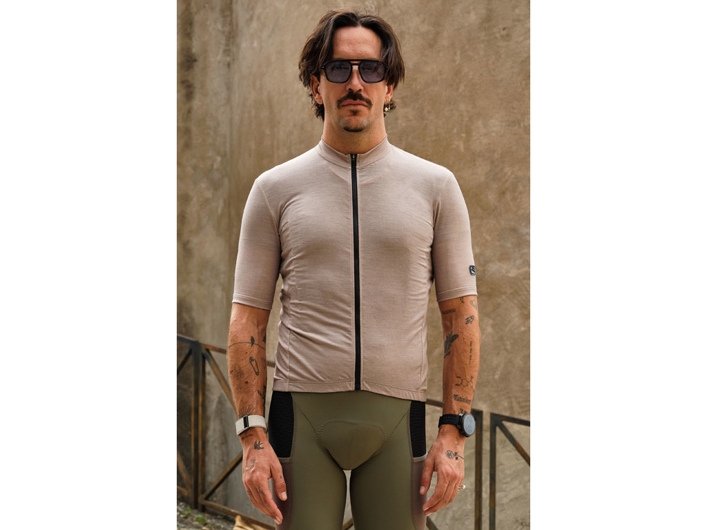 Giordana Uld Cykeltrøje     Solid Moonrock Str