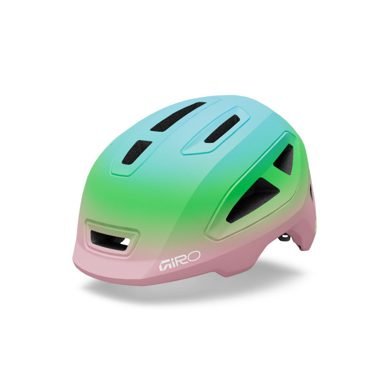 Giro Scamp Mips Ii Light Pink   Green Fade Cykelhjelm Xs   45-49 Cm