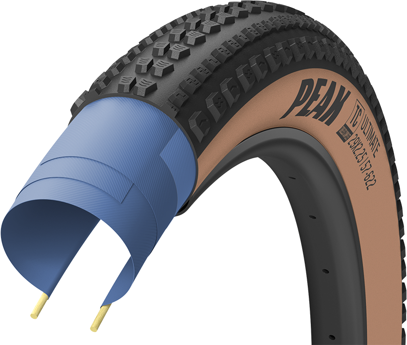 Goodyear Peak Mtb Tubeless Complete 29x2 25 Brun