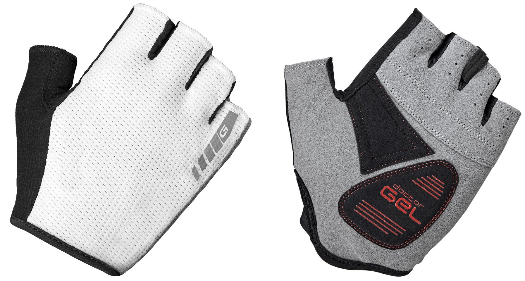 Gripgrab Easyrider Cykelhandske Hvid