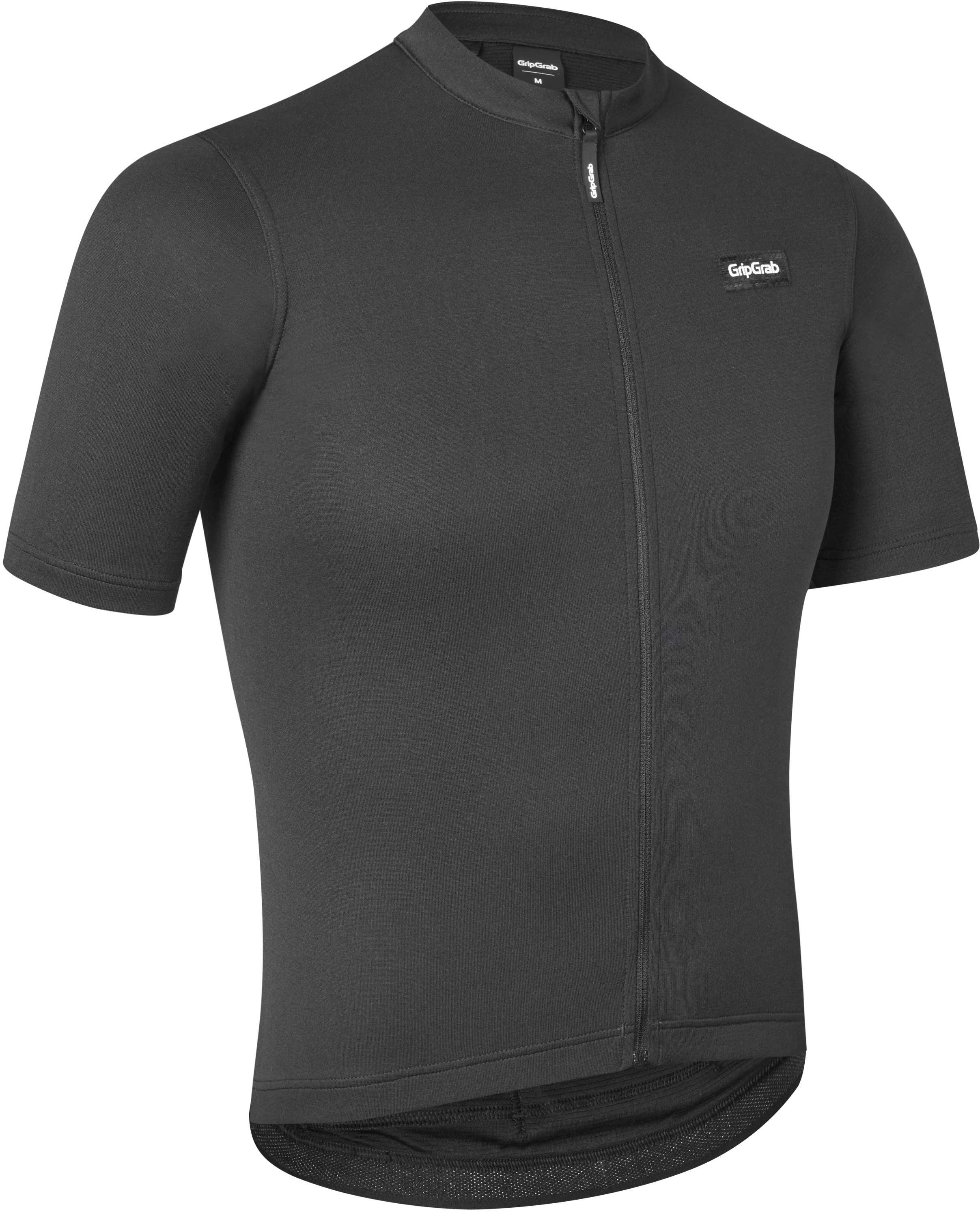 Gripgrab Kortærmet Gravelin Merinotech Cykeltrøje Black