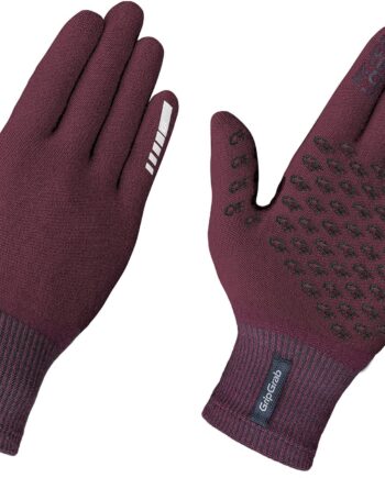 Gripgrab Merino Overgangshandske Ii Rød