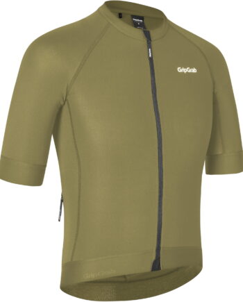 Gripgrab Pacr Kortærmet Cykeltrøje Olive Green