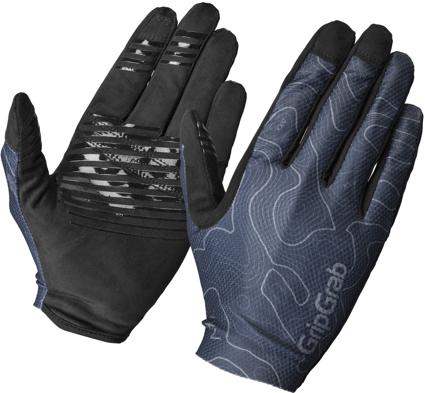 Gripgrab Rebel Langfingret Sommerhandsker Navy Blue