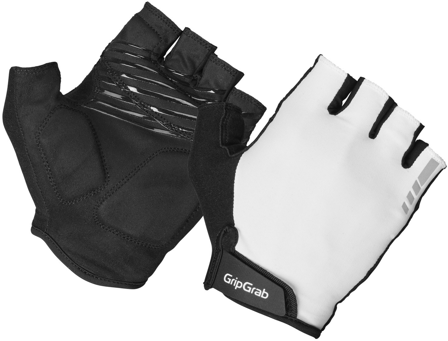 Gripgrab Ride Polstret Kortfingret Sommerhandsker White