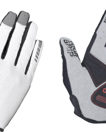 Gripgrab Shark Padded Full Finger Cykelhandske Hvid